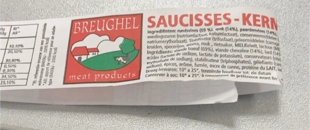 Saucisses kermesse