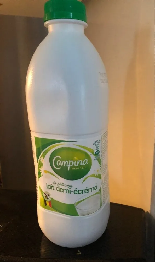 Lait demi-écrémé