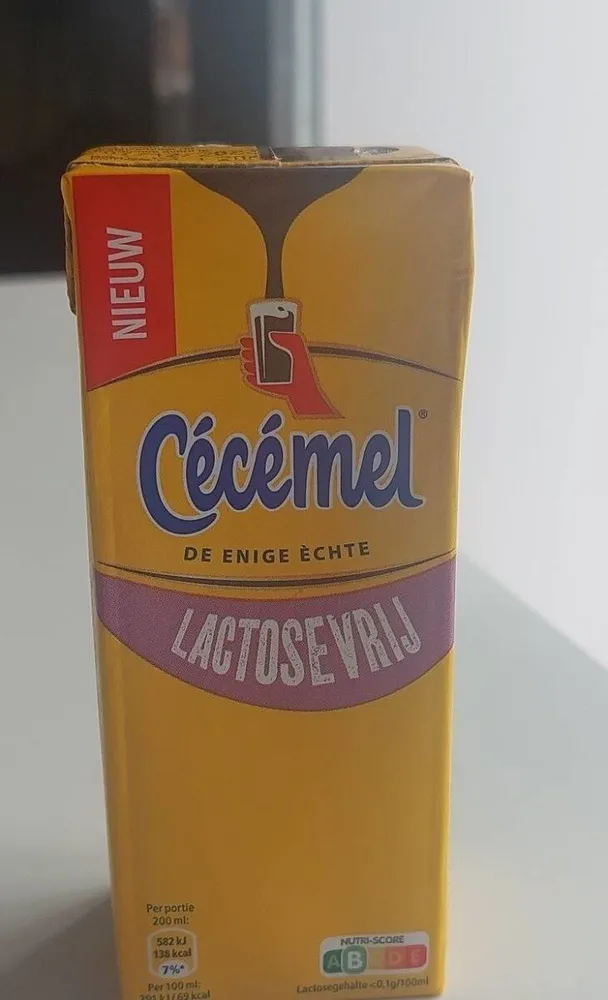 Cécémel sans lactose
