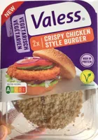 Crispy chicken style burger