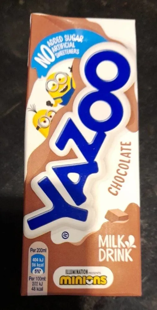 Yazoo no added sugar chocolate