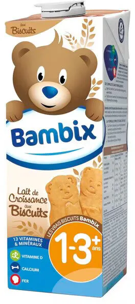 Lait de croissance biscuit