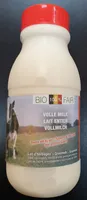Lait entier d'herbages