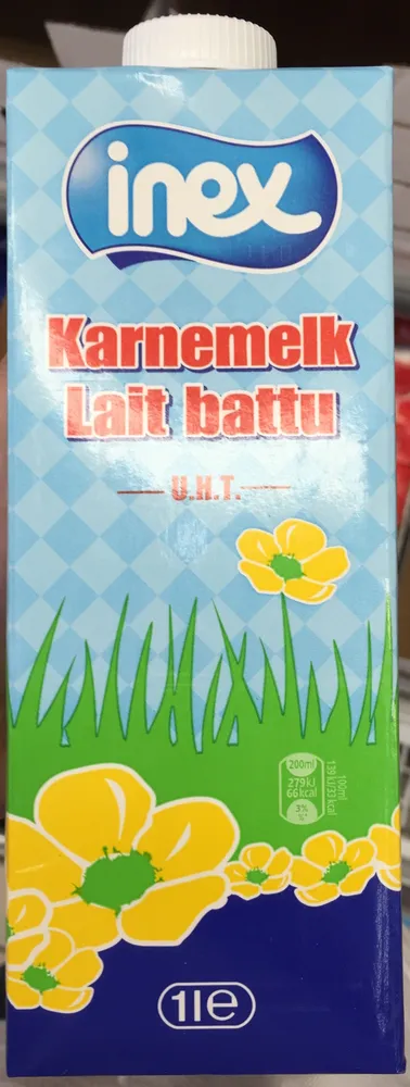 Lait battu UHT