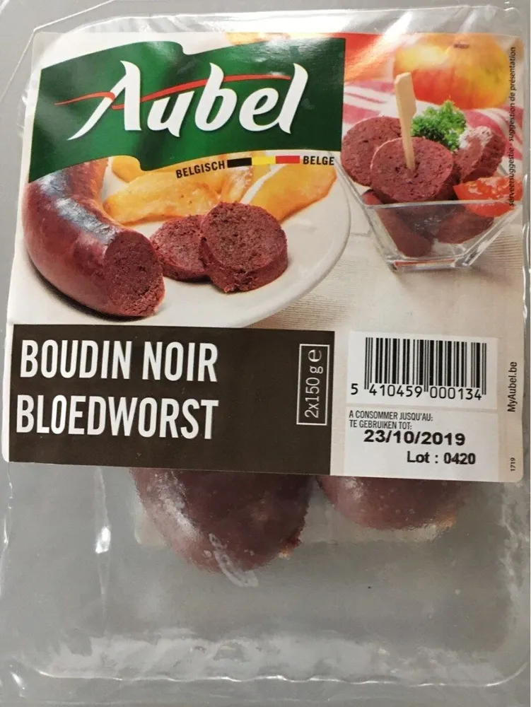 Boudin noir 2x150g