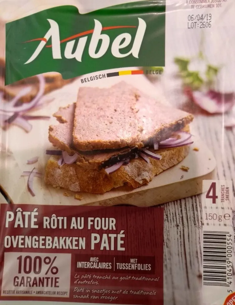 Pâté roti au four