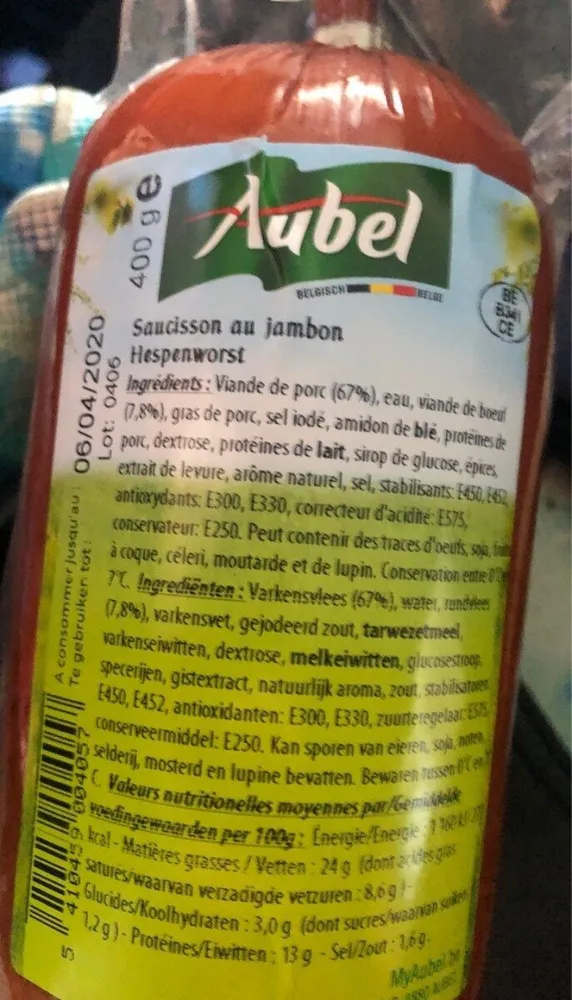 Saucisson aubel
