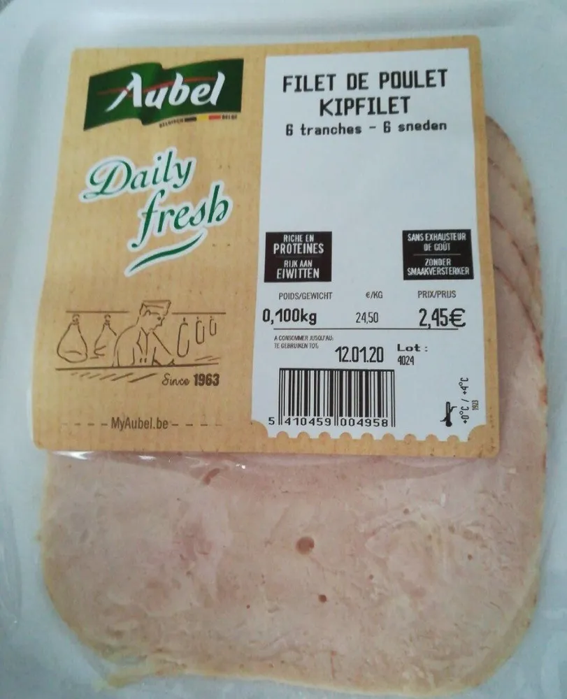 Filet de poulet Aubel
