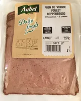 Pain de viande de poulet daily fresh aubel
