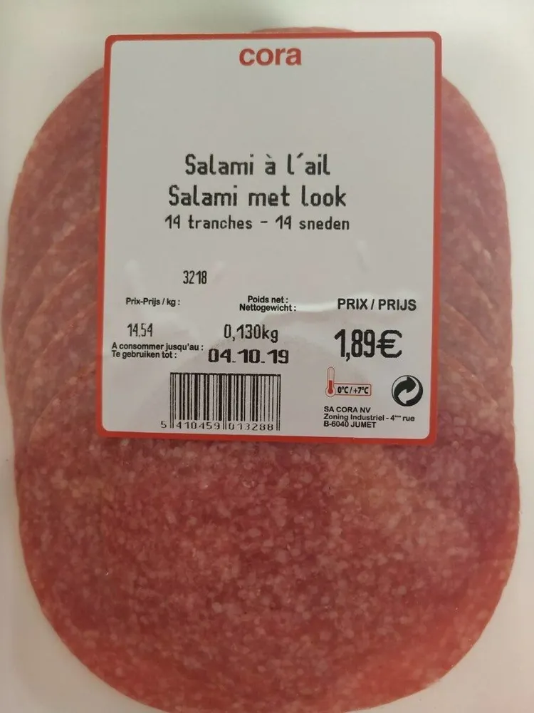 Salami à l'ail