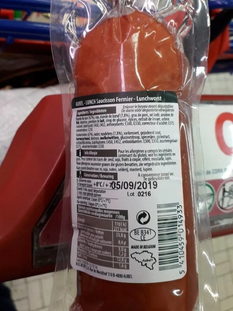 Saucisson fermier