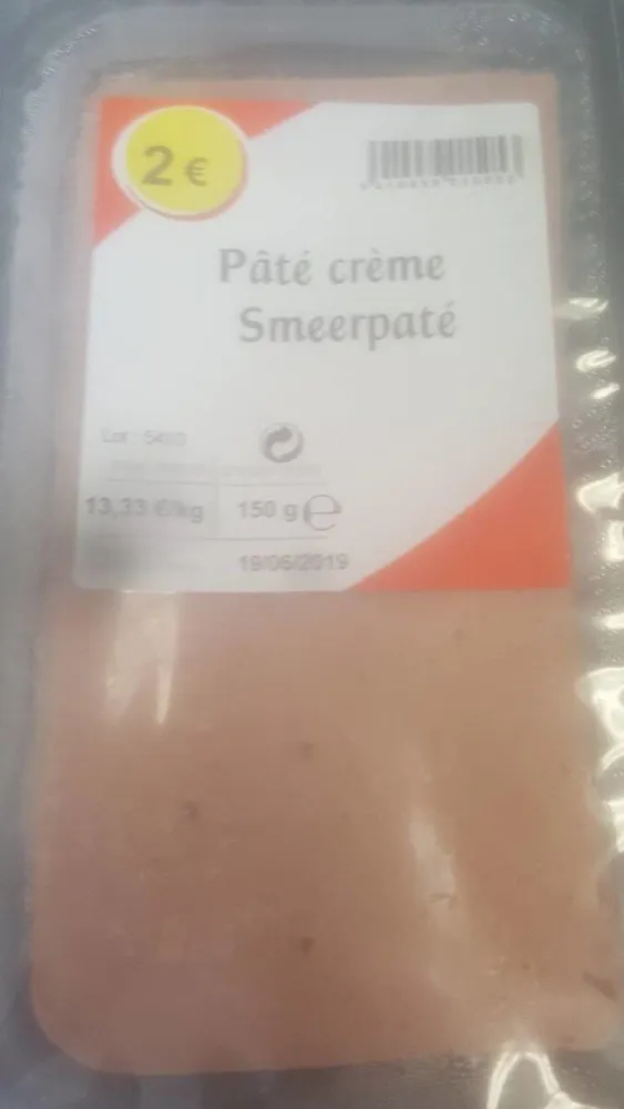 Pâte creme