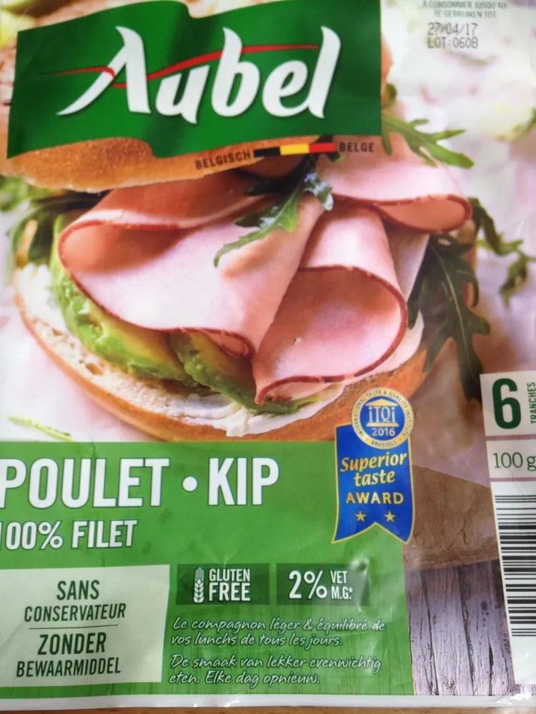 Aubel Kipfilet 6SN.