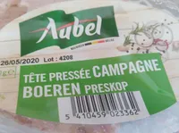 Tête pressée