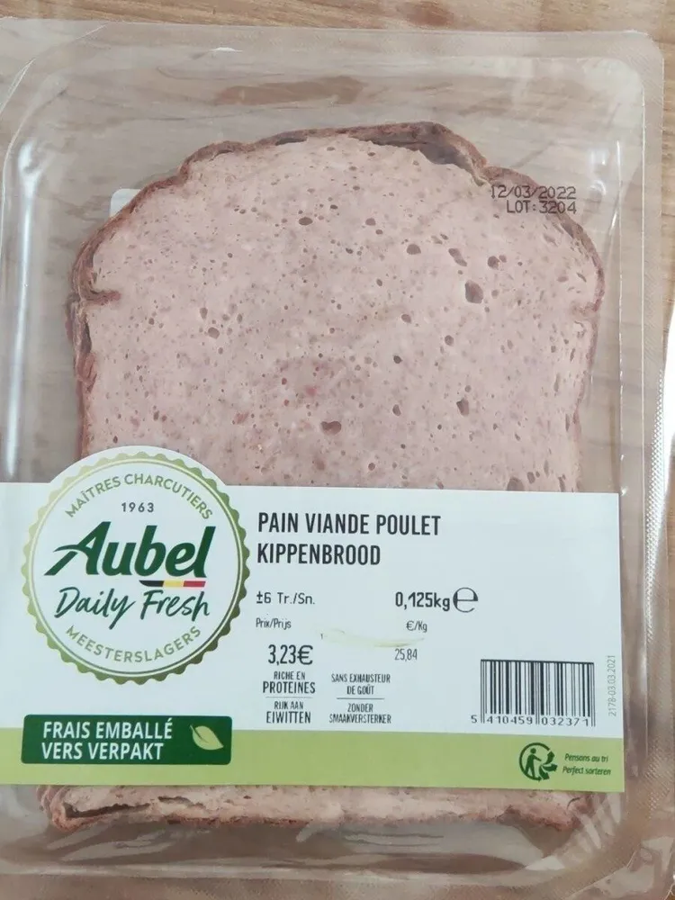 Pain de viande de poulet