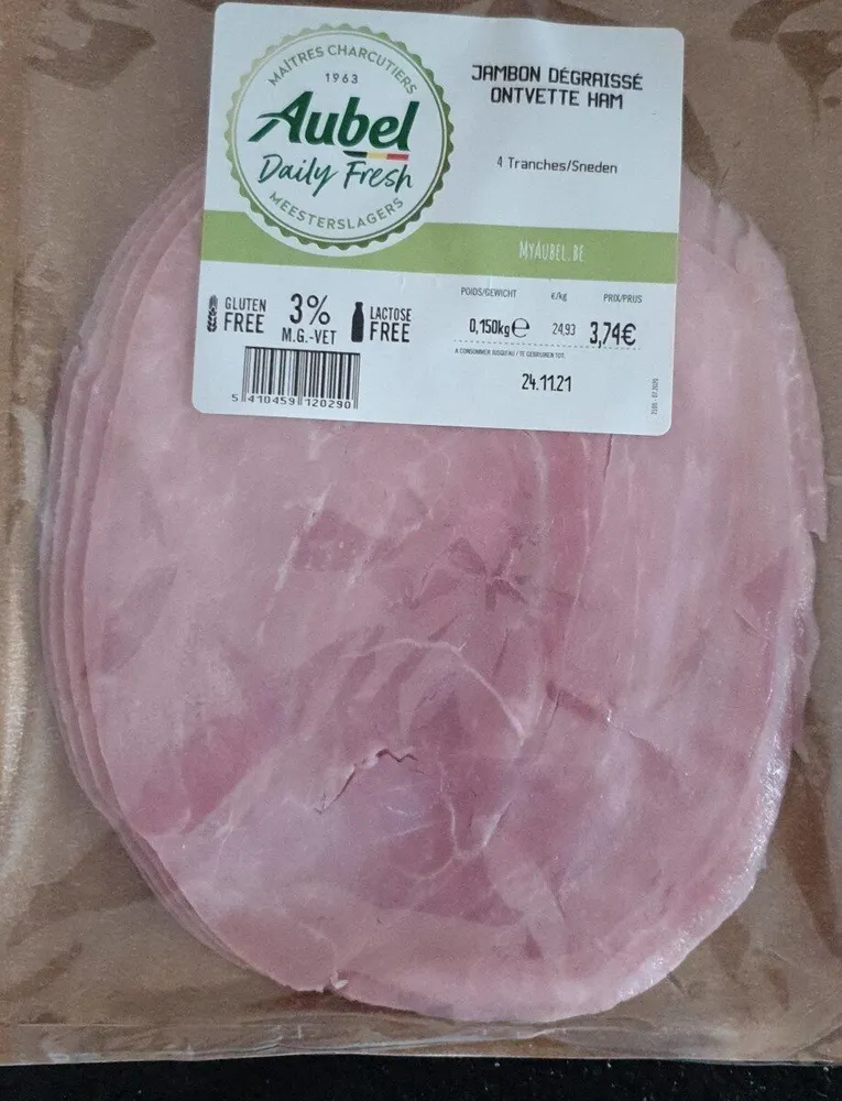 Jambon Dégraissé