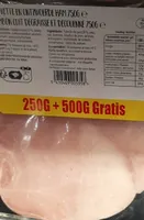 Jambon cuit dégraissé et decouenne