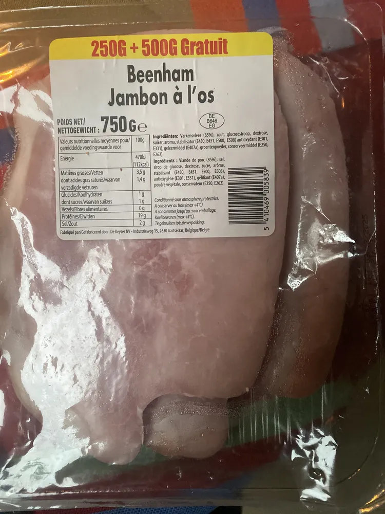 Beenham / Jambon à l’os