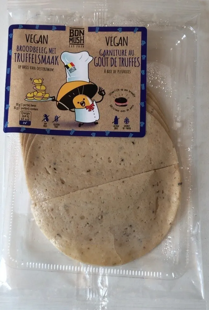 Vegan broodbeleg met truffelsmaak