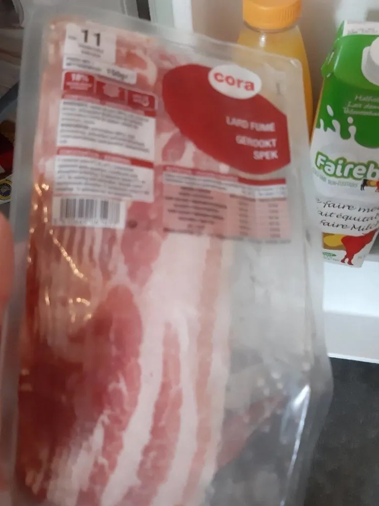 Lard fumé