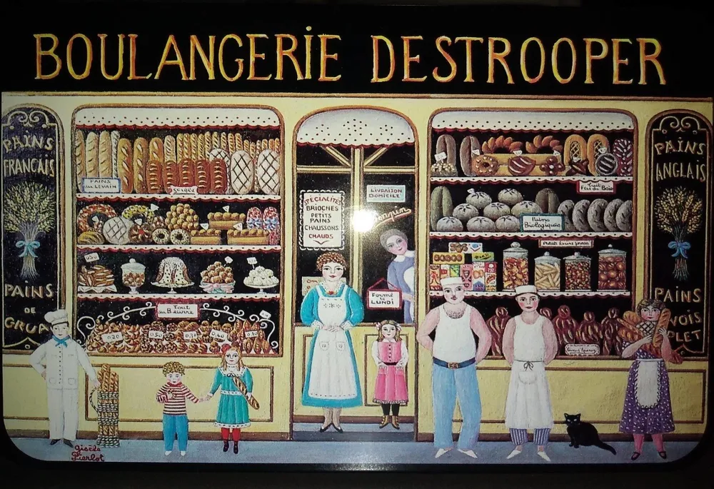 Destrooper Biscuits En Boîte "Boulangerie" 6X383G