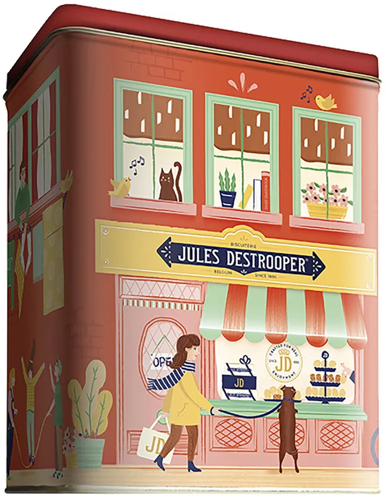 Bisc. Boîte Les Maison Flamandes 6X200G