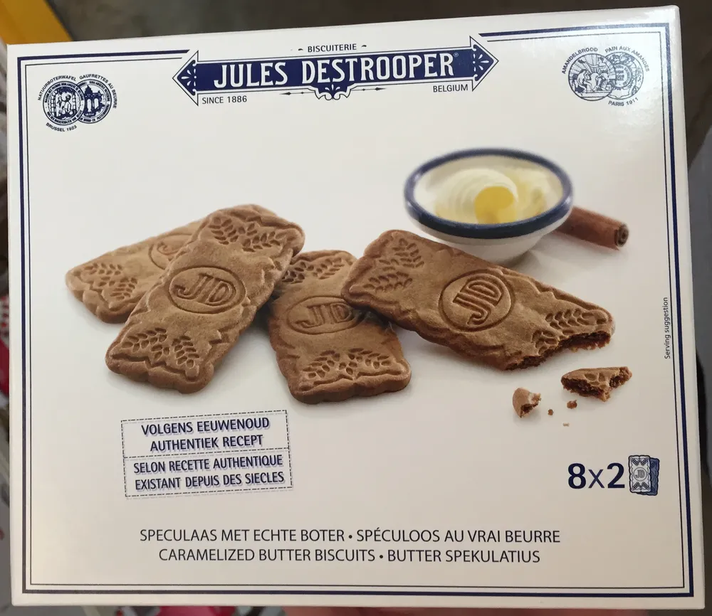 Spéculoos au vrai beurre