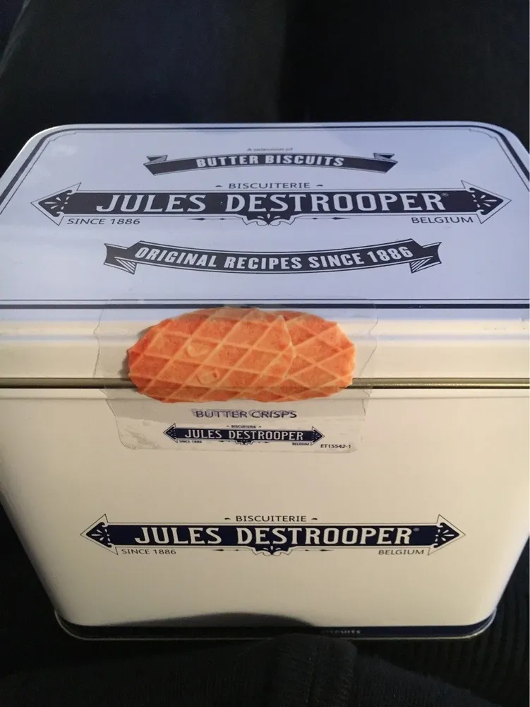 Jules Destrooper Retro Tin of Butter Biscuits 233 G