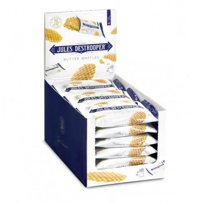 Snacking 'on The Go' Natuurboterwafels