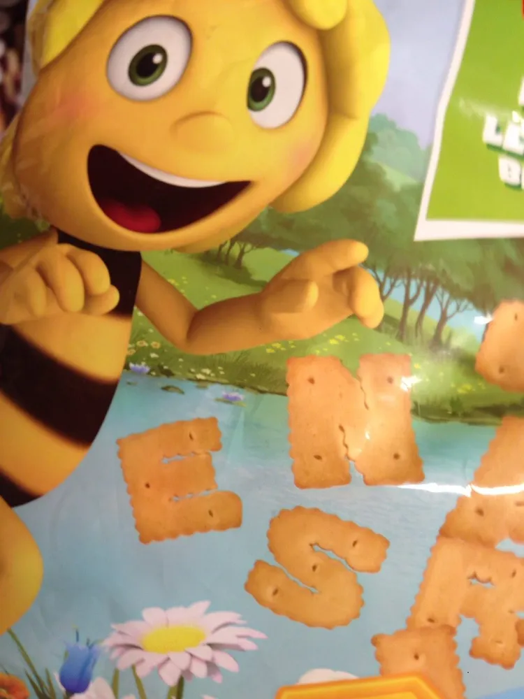 Lettres de biscuits