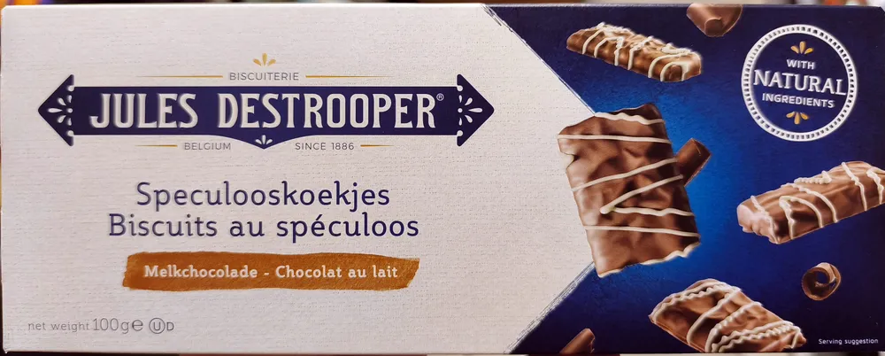 Spéculoos au chocolat au lait belge