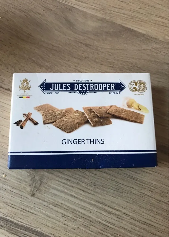Ginger thins