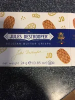 Belgian butter crisps