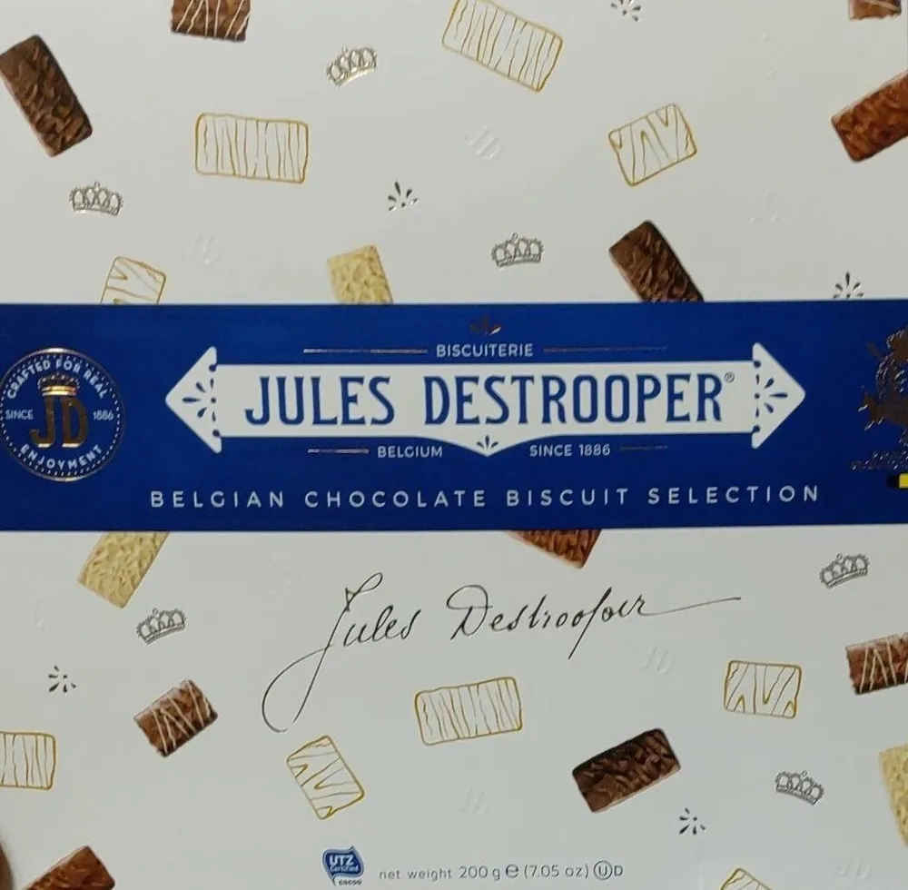 Belgian chocolate biscuit sélection