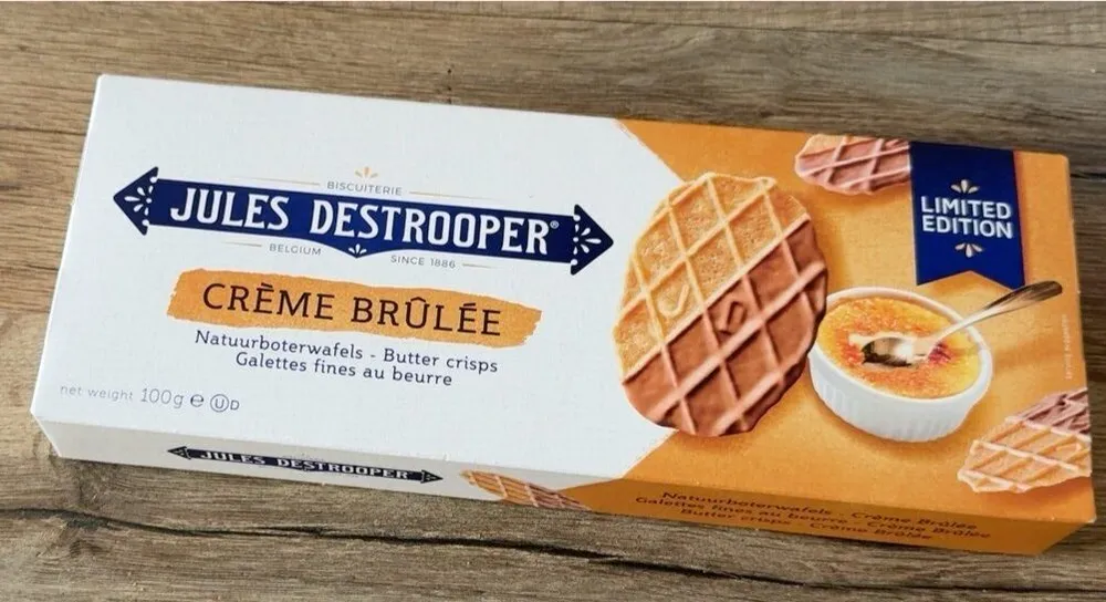Creme Brulee Butter Crisps