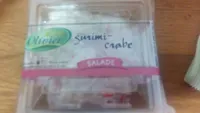 Salade surimi crabe