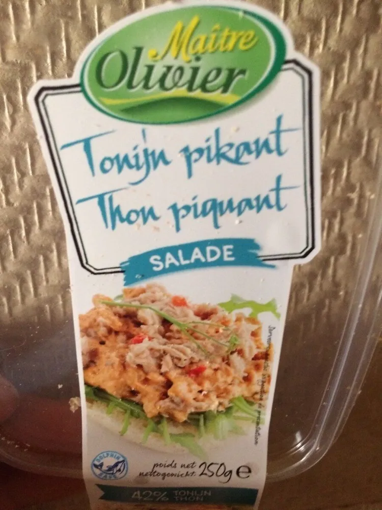 Salade thon piquant