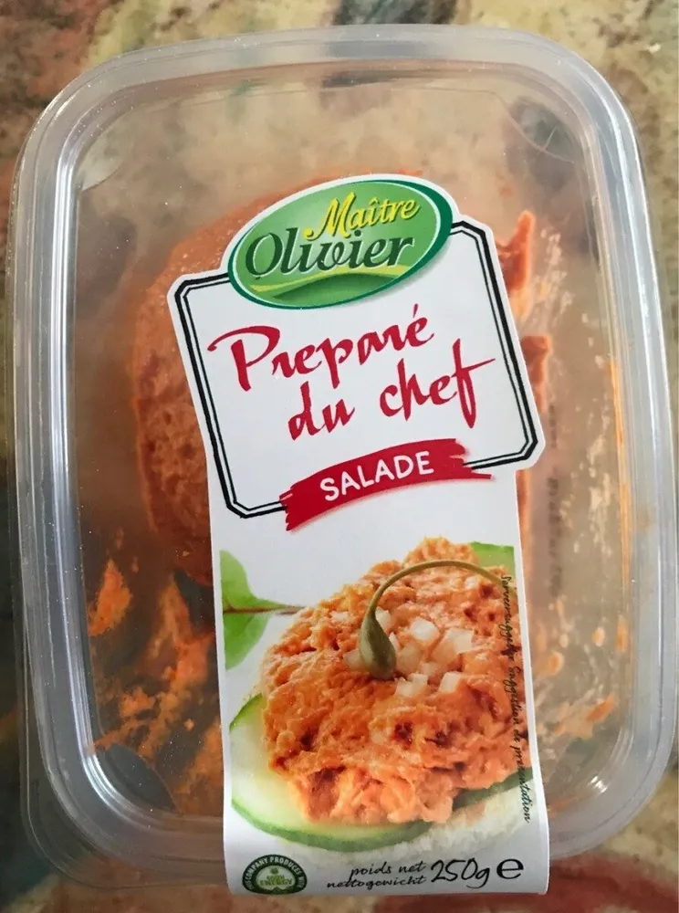 Préparé du chef