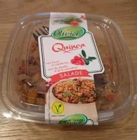 Quinoa avec des lentilles et de la canneberge