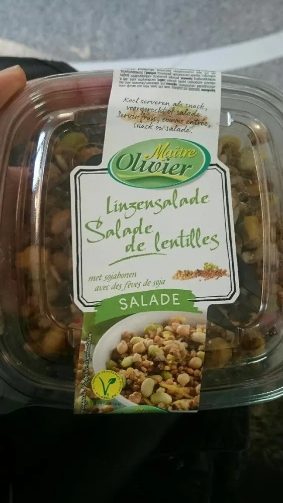 Salade de lentilles