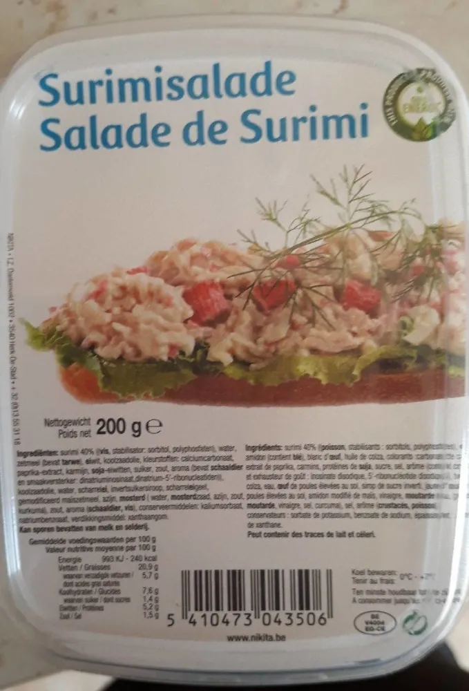 Salade de surimi
