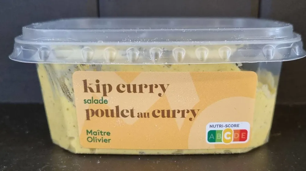 Kip curry salade