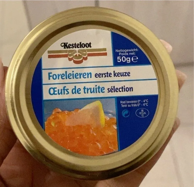 Oeuf de truite sélection