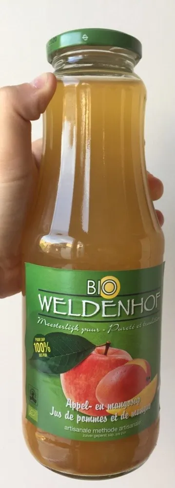 Jus de pommes et de mangue