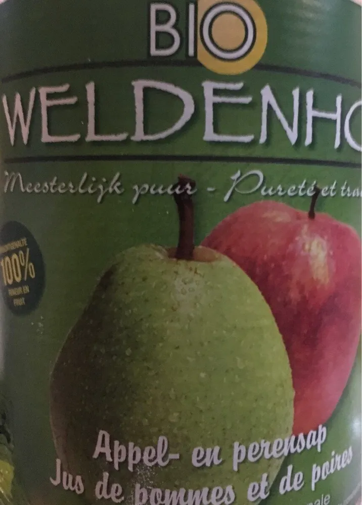 Jus de pomme et de poire bio