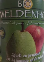 Jus de pomme et de poire bio
