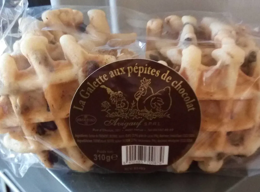 la galette aux pépites de chocolat