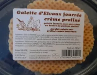 Galette d'Elvaux fourrée crème pralinée