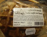 Gaufres à la cannelle