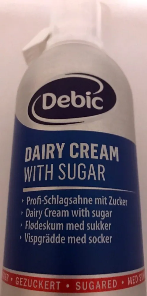 Profi-Schlagsahne mit Zucker
